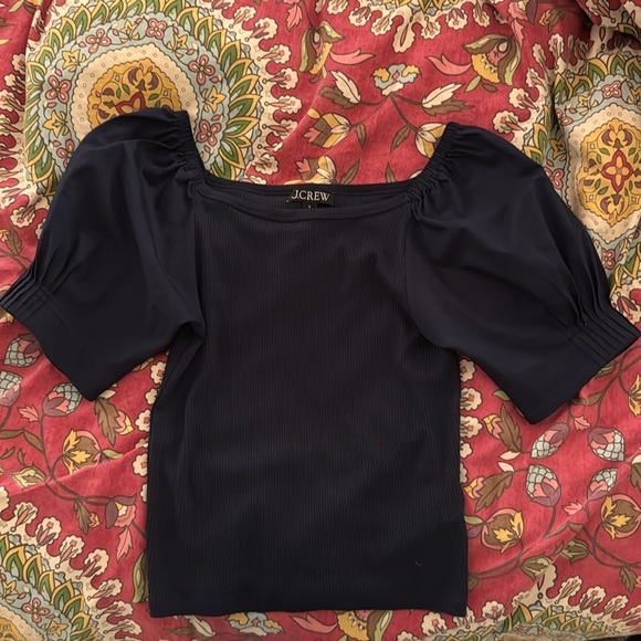 JCREW Navy Blue Women's Top, NWT - Picture 2 of 6